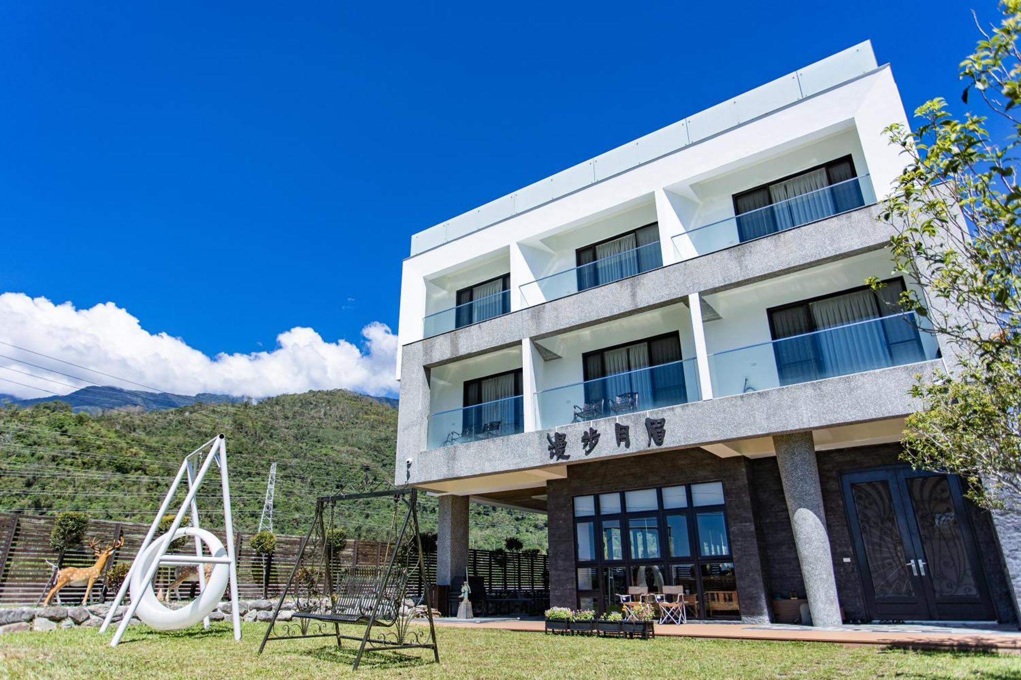 漫步月眉民宿 Guanshan Exterior foto
