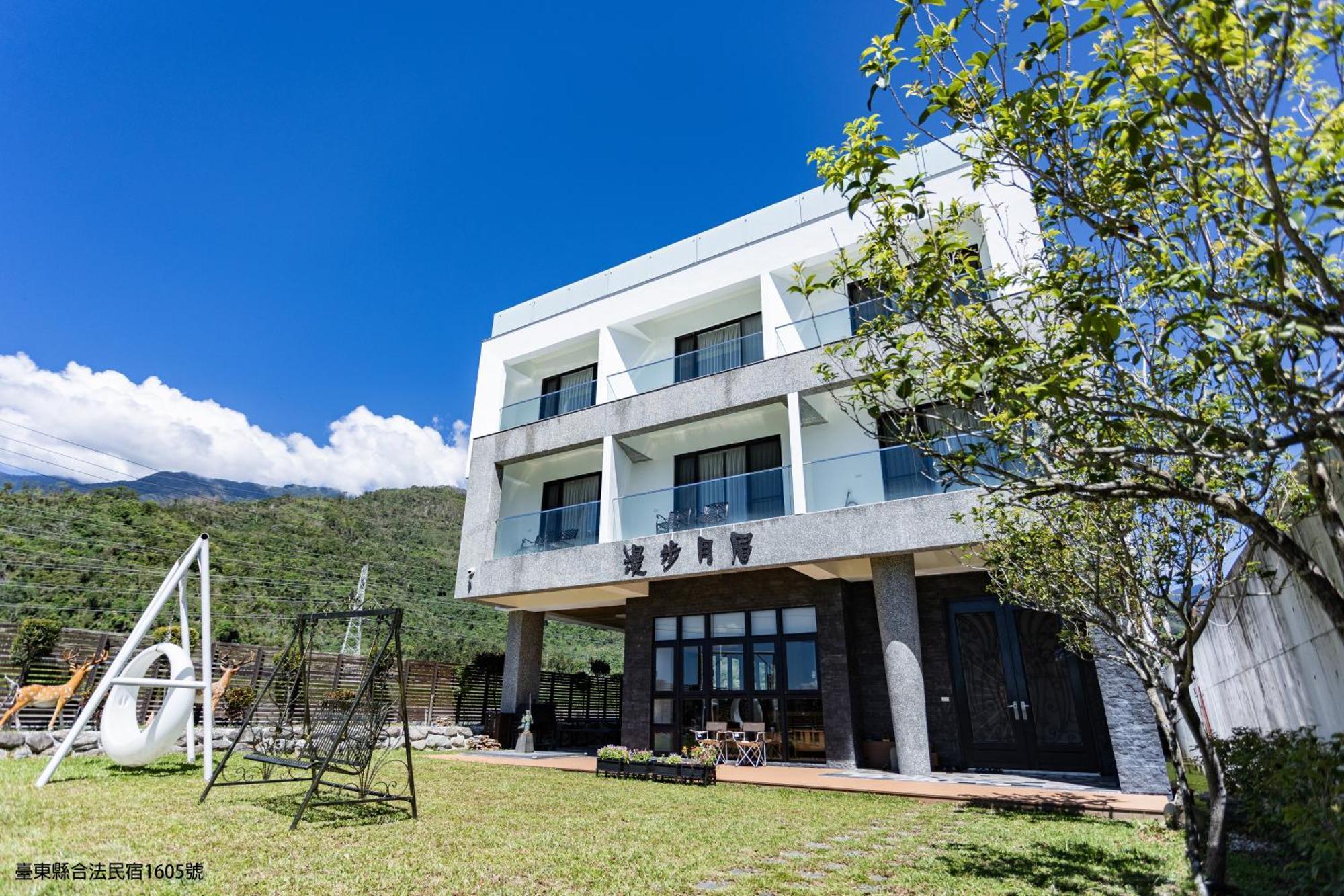 漫步月眉民宿 Guanshan Exterior foto